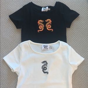 Princess Polly size 2 dragon Tshirt